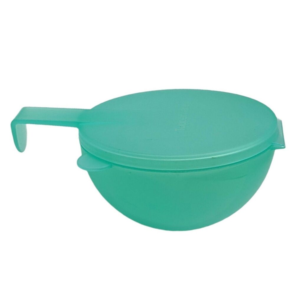 Tupperware Forget Me Not Onion Tomato Hanging Keeper 4201B-1 Aqua Blue